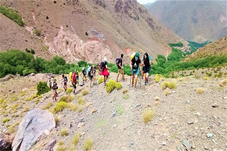 Senderismo en el Valle Imlil, el pueblo de Aremd en 2 días