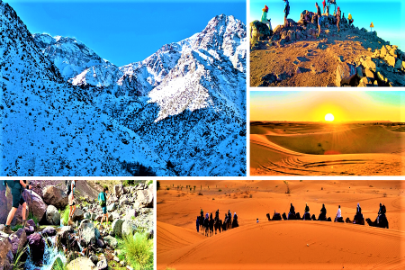 Actividades diferentes en un solo viaje Desierto + Montaña